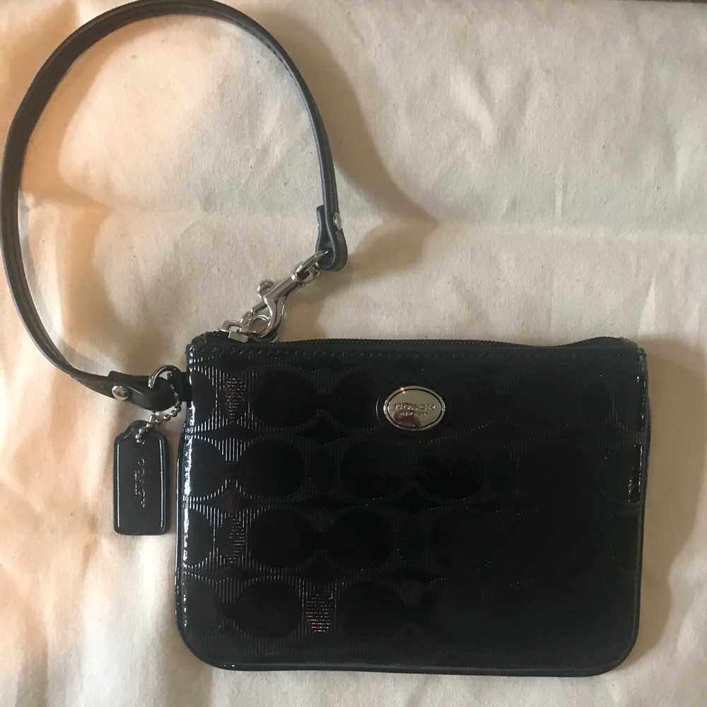 Coach small wristlet